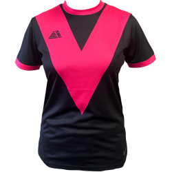 Airdrie CC Womens Shirt  Black/Pink