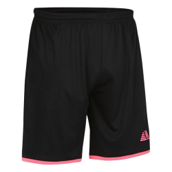 Riga Football Shorts Black/Fluo Pink