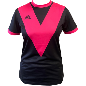 Airdrie CC Womens Shirt  Black/Pink
